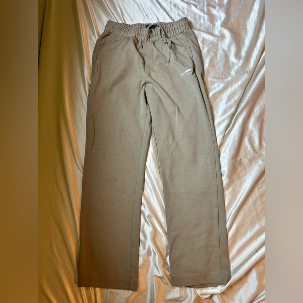 H&M Tan Straight Leg Pants